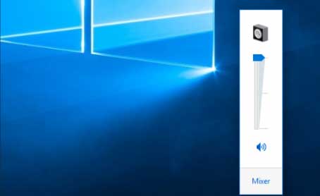 vecchio indicatore del Volume in Windows 10