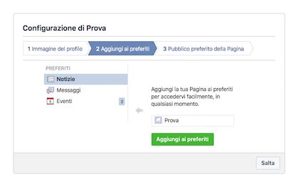 Come creare pagina fan facebook
