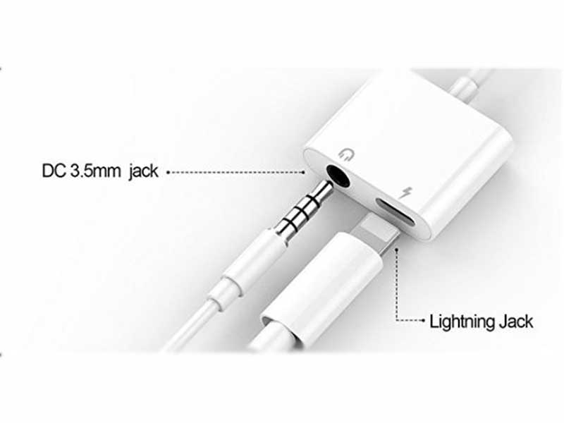 Adattatore per cuffiette iPhone 7 8 X