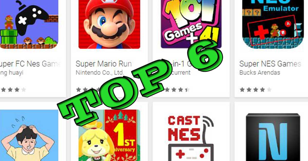 Top 6 Giochi Android