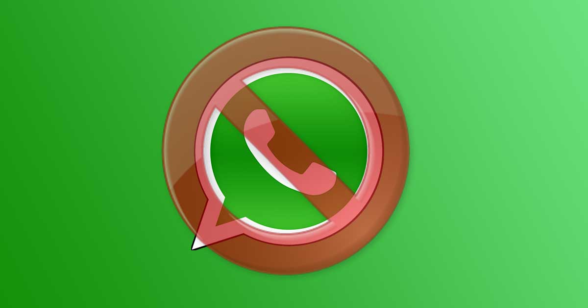 Bloccare contatto WhatsApp.