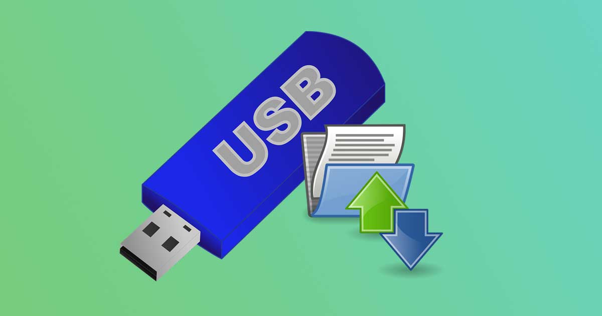 Come trasferire file su memoria USB
