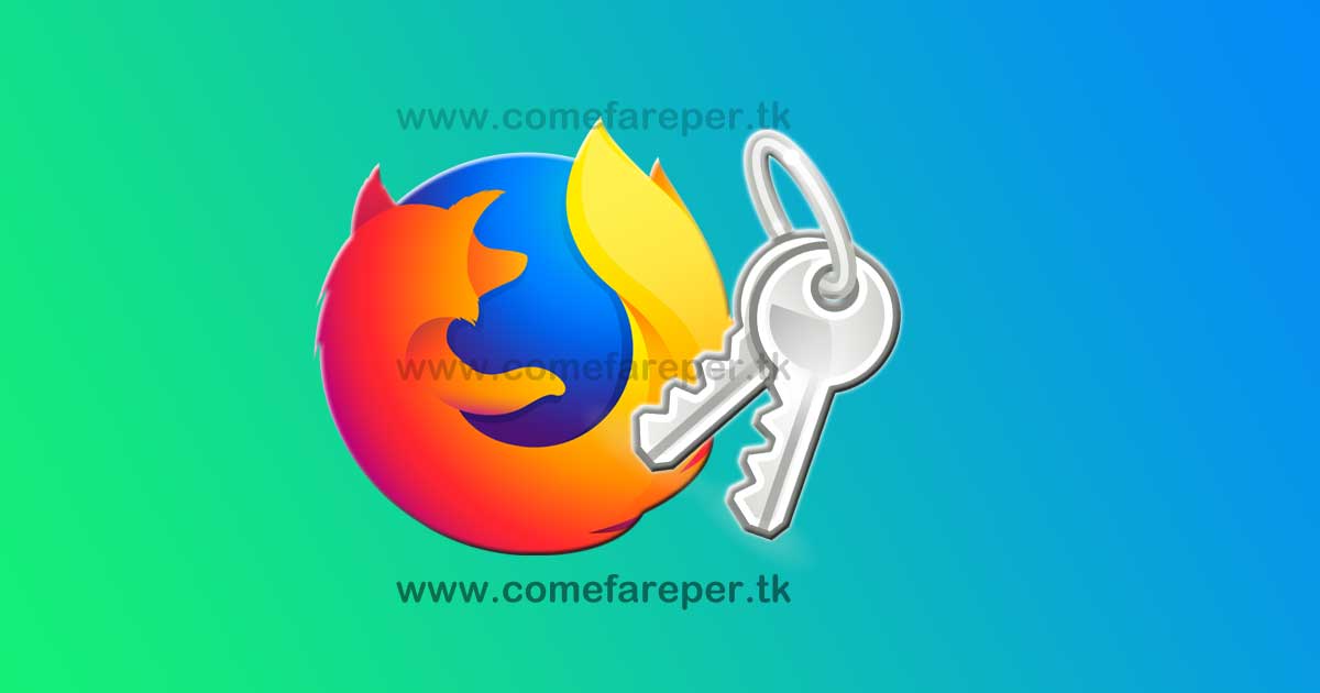 Vedere password salvate in firefox