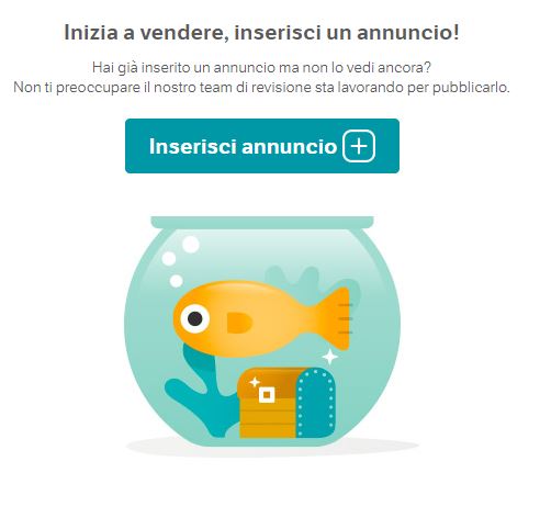 Creare annuncio su Subito