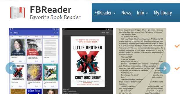 FBReader - Free books. Leggere libri gratis.