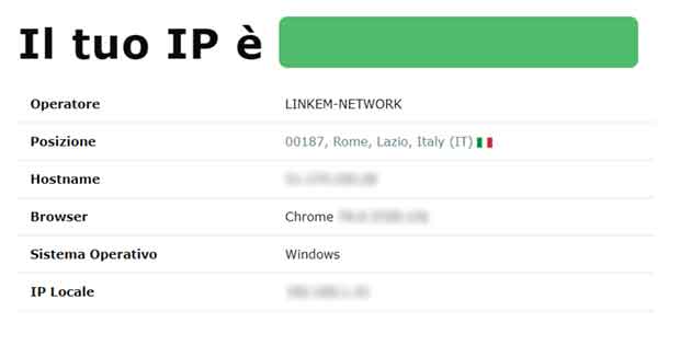 Come scoprire il proprio indirizzo ip.