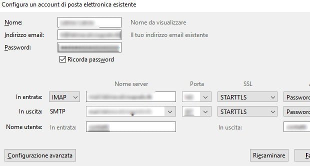 Gestire più email