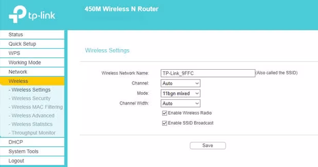 Accedere al Modem/Router Tp Link