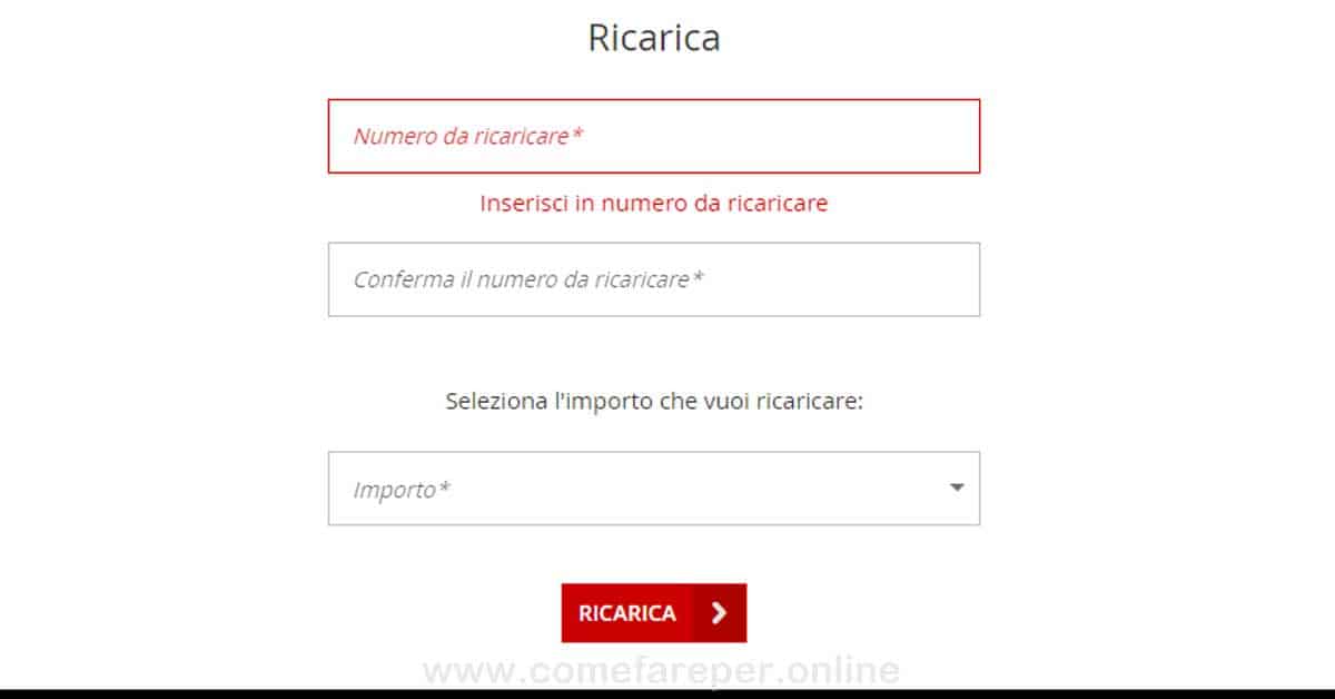 Ricaricare due numeri Iliad