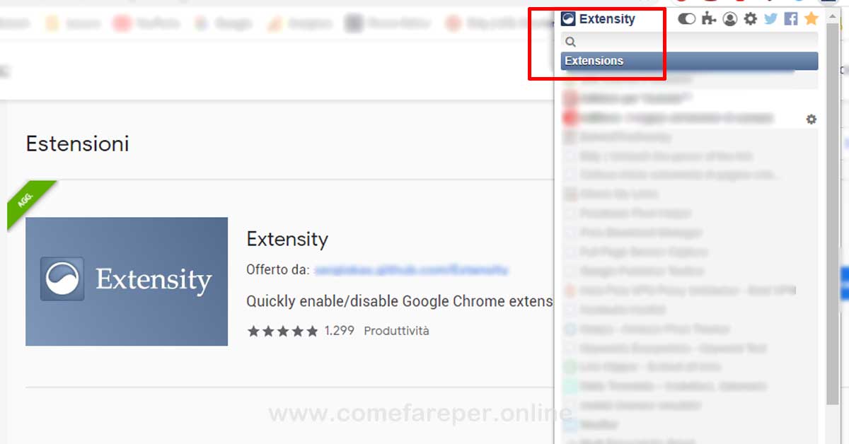 Extensity - Chrome