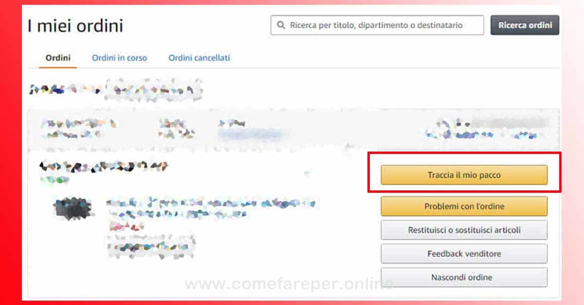 Come rintracciare pacco Amazon Come rintracciare pacco Amazon