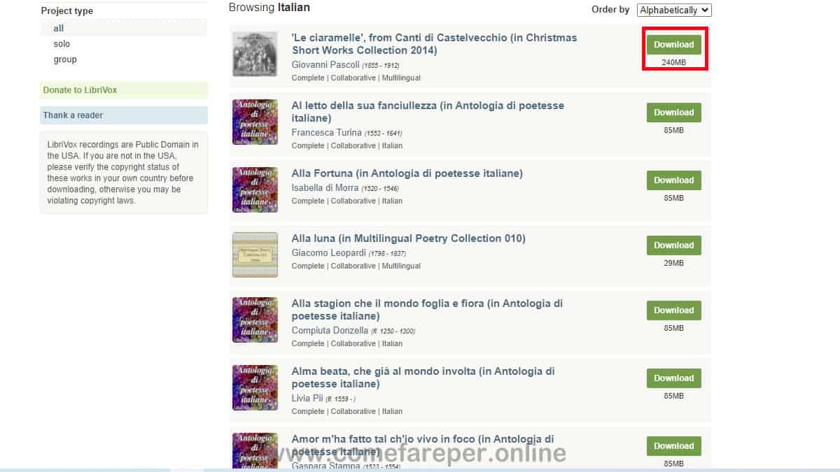 Dove scaricare Audiolibri Gratis - LibriVox Dove scaricare Audiolibri Gratis - LibriVox