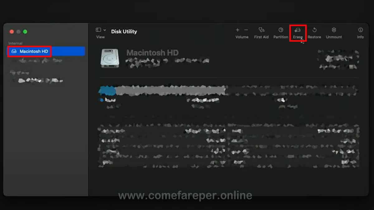 Ripristinare Mac Ripristinare Mac