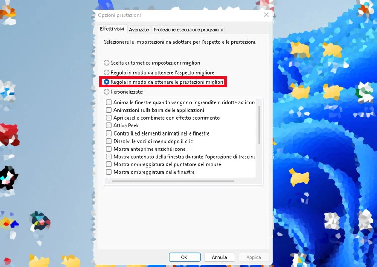 Come ottimizzare la Grafica di Windows 11.