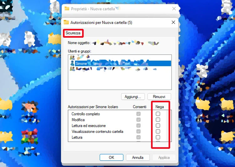 Come proteggere una cartella con la Password