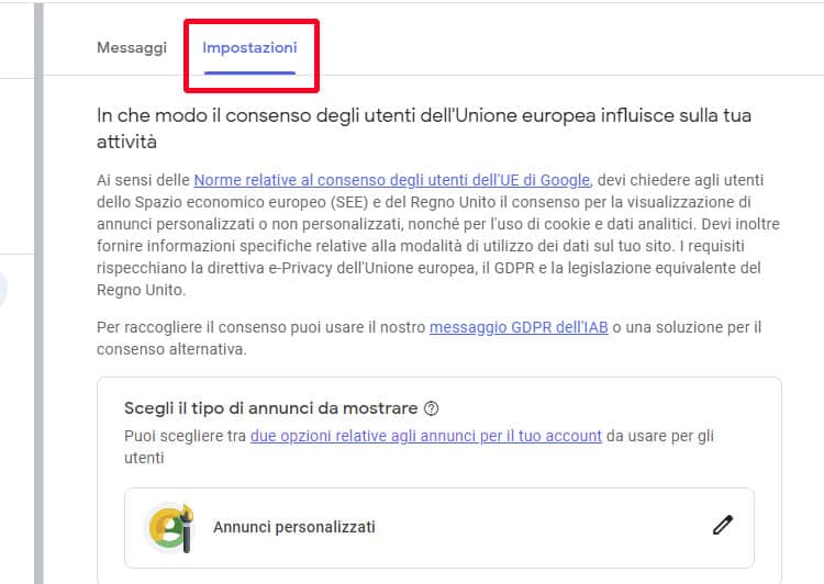 Risolvere Errore 3.3 AdSense.