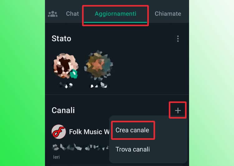 Come creare un Canale WhatsApp.