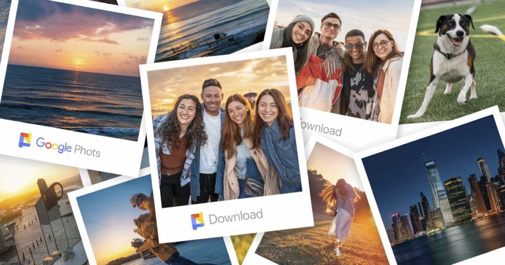 Come scaricare foto di Google Foto sul PC e liberare spazio sul telefono.