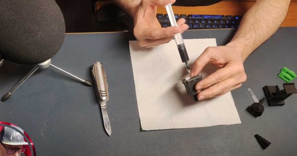 Ricarica cartuccia HP