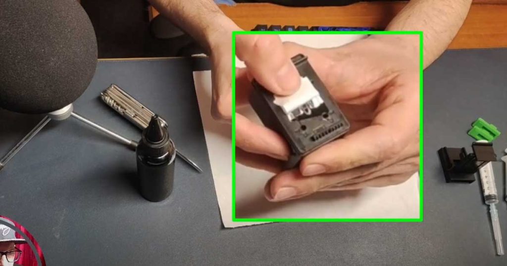 come ricaricare la cartuccia di una stampante.