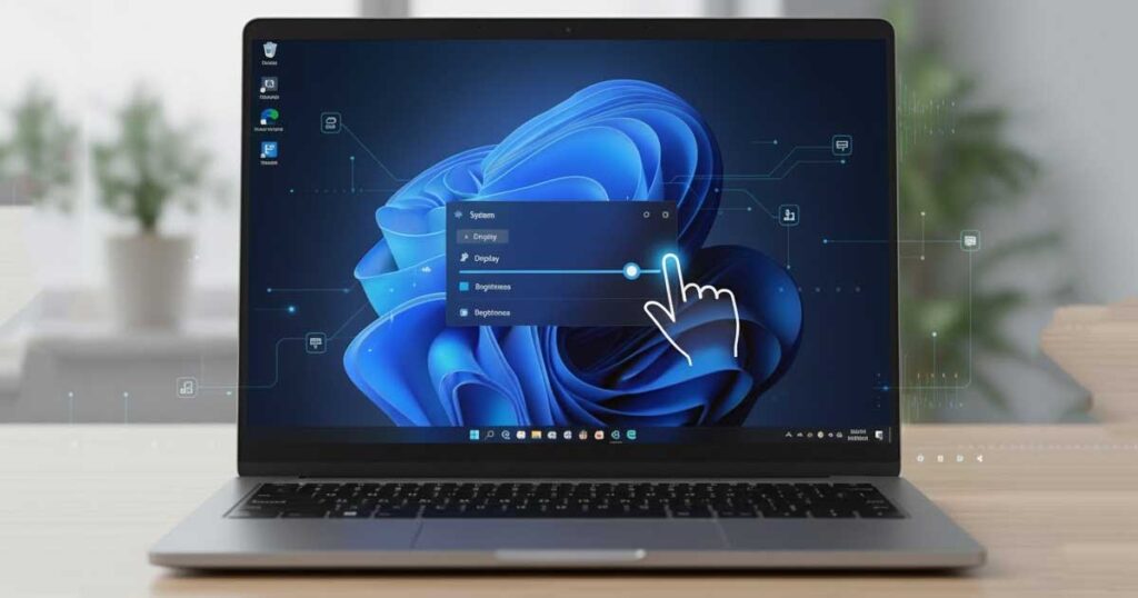 Come regolare la luminosità dello schermo su windows 11